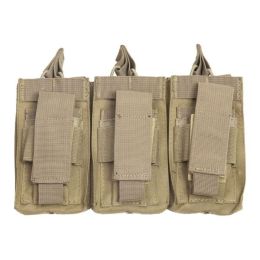 NcSTAR Triple AR Pistol Mag Pouch Tan