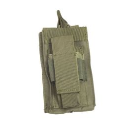 NcSTAR Single AR Pistol Mag Pouch Green