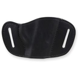 Bulldog Small  right hand black molded leather belt slide holster small mini autos